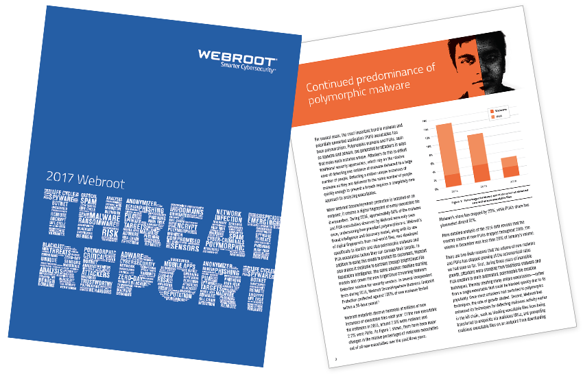 Presentation image for Webroot 2017 Threat Report